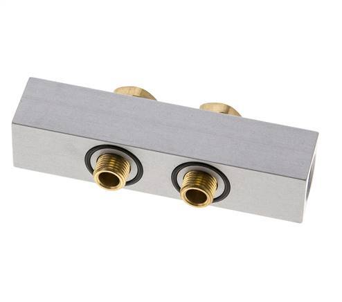 Colector 2 estaciones 3/2 5/2 5/3 vías Airtec M05/P05