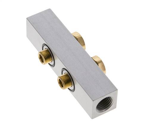 Colector 2 estaciones 3/2 5/2 5/3 vías Airtec M05/P05