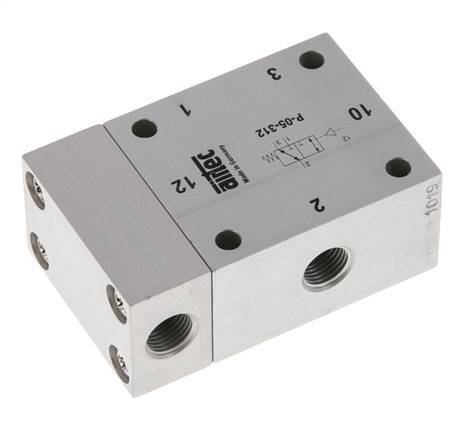 válvula piloto de aire 3/2 G1/8'' -0,95-10bar/-13,2-140psi Airtec