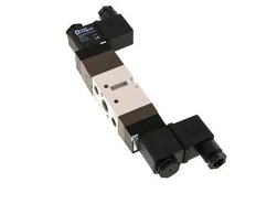 5/3 G1/4'' (G1/8'') Válvula de solenoide central de escape 115V AC 2-10bar/28-140psi YPC