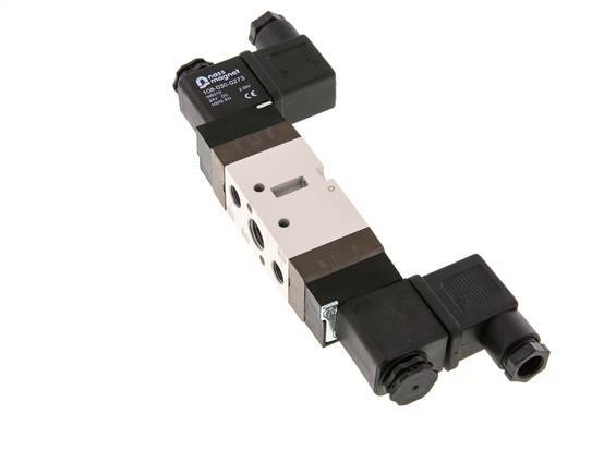 5/2 G1/4'' (G1/8'') Válvula solenoide biestable 24V DC 1.5-10bar/21.0-140psi YPC