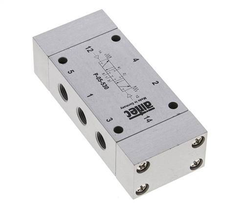 5/3 G1/8'' Válvula piloto de aire cerrada en el centro 0-8bar/0-112psi Airtec