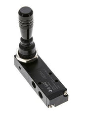 5/3 G1/8'' Válvula de palanca manual cerrada al centro 0-8bar/0-112psi E.MC