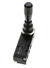 5/3 G1/8'' Válvula de palanca manual cerrada al centro 0-8bar/0-112psi E.MC