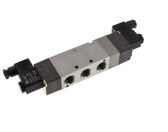 5/3 G1/2'' Pressure Center Solenoid Valve 24V AC 1.5-8bar/21.0-112psi E.MC