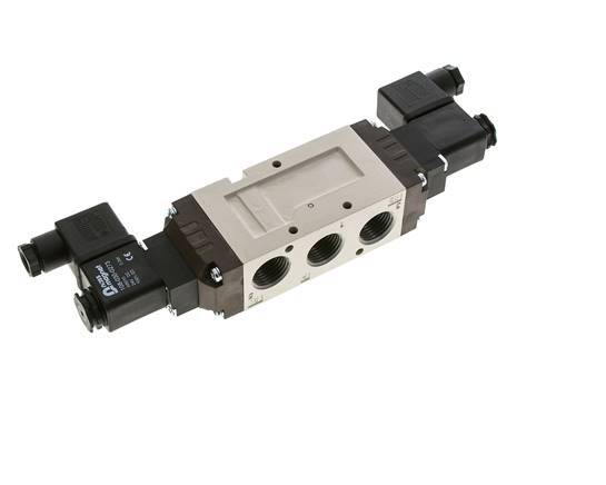 5/2 G1/2'' Bistable Solenoid Valve 12V DC 1.5-10bar/21.0-140psi YPC