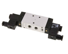 5/3 G1/4'' Center Closed Solenoid Valve 24V AC 3-10bar/42-140psi Airtec
