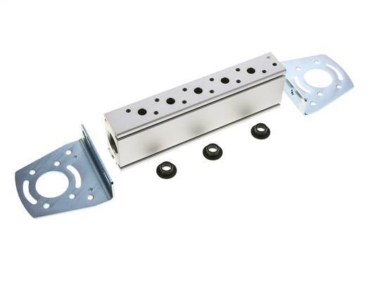 2xG1/2'' Manifold 5-Station Festo 8026222 VABM-B10-25-G12-5-P53