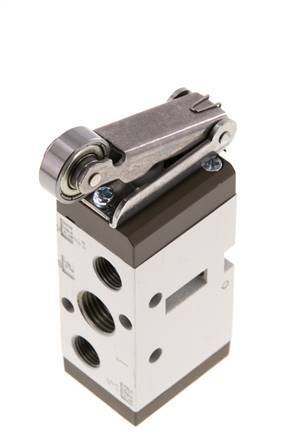 5/2 G1/4'' (G1/8'') Roller Lever Valve 0-8bar/0-112psi YPC