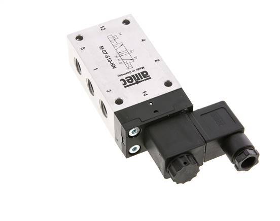 válvula solenoide 5/2 G1/4'' 230V AC 1.5-10bar/21.0-140psi Airtec