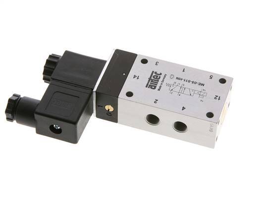 válvula solenoide 5/2 G1/8'' Piloto externo 230V AC -0.95-10bar/-13.2-140psi Airtec