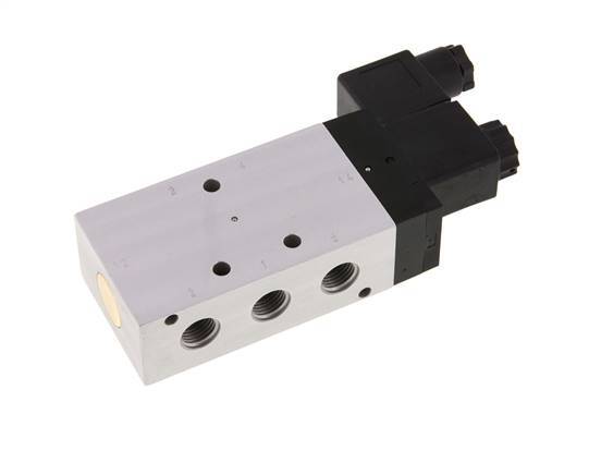 5/2 G1/4'' Solenoid Valve 24V DC 2.5-10bar/35.0-140psi Airtec