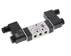5/3 G1/8'' Exhaust Center Solenoid Valve 24V DC 3-10bar/42-140psi Airtec