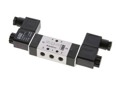 5/3 G1/8'' Exhaust Center Solenoid Valve 24V DC 3-10bar/42-140psi Airtec