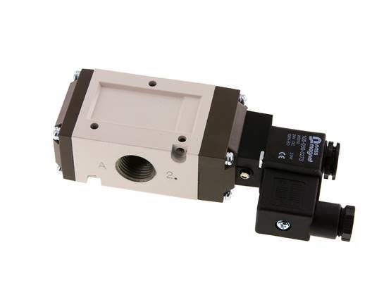3/2 G1/2'' NO Solenoid Valve 24V DC 1.5-10bar/21.0-140psi YPC