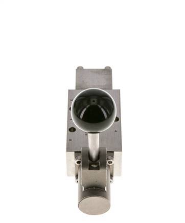5/2 G1/4'' Hand Lever Valve Stainless Steel Detent -0.95-12bar/-13.2-168psi