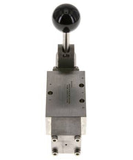 5/2 G1/4'' Hand Lever Valve Stainless Steel Detent -0.95-12bar/-13.2-168psi