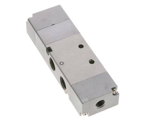 5/3 G1/4'' (G1/8'') Válvula piloto de aire cerrada por el centro 1,5-8bar/21,0-112psi E.MC