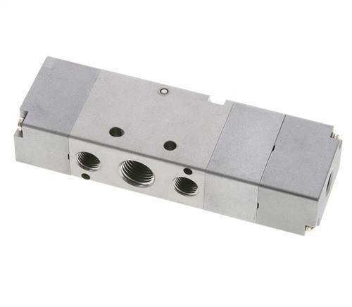5/3 G1/4'' (G1/8'') Válvula piloto de aire cerrada por el centro 1,5-8bar/21,0-112psi E.MC