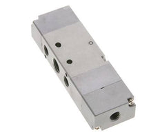 5/3 G1/4'' (G1/8'') Válvula piloto de aire cerrada por el centro 1,5-8bar/21,0-112psi E.MC
