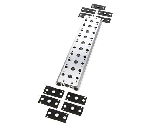 Colector 10 estaciones E.MC 5/2 5/3 vías