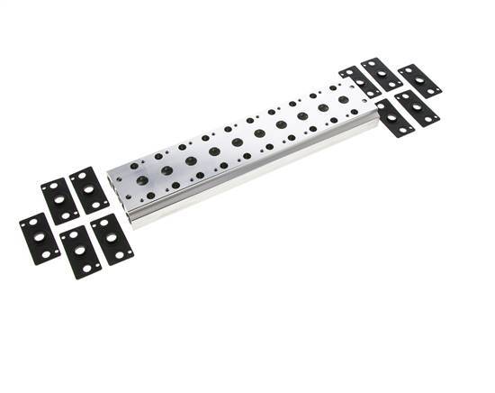 Colector 10 estaciones E.MC 5/2 5/3 vías