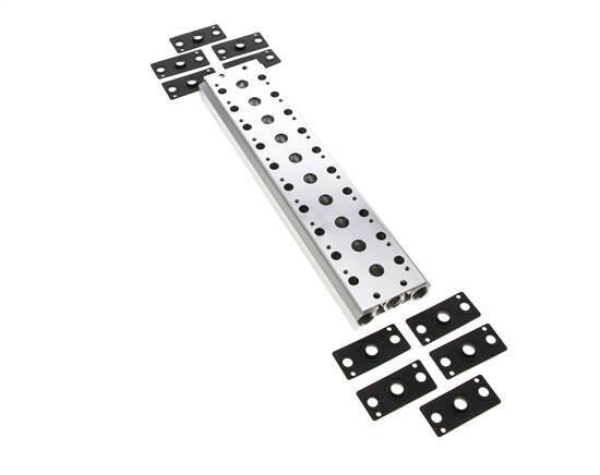 Colector 10 estaciones E.MC 5/2 5/3 vías