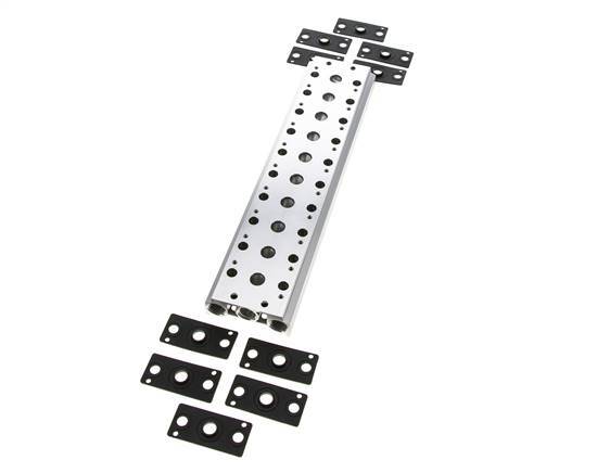 Colector 10 estaciones E.MC 5/2 5/3 vías