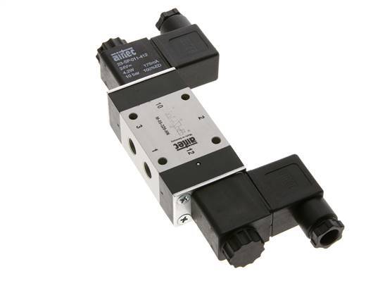 3/2 G1/8'' Bistable Solenoid Valve 12V DC 2-10bar/28-140psi Airtec