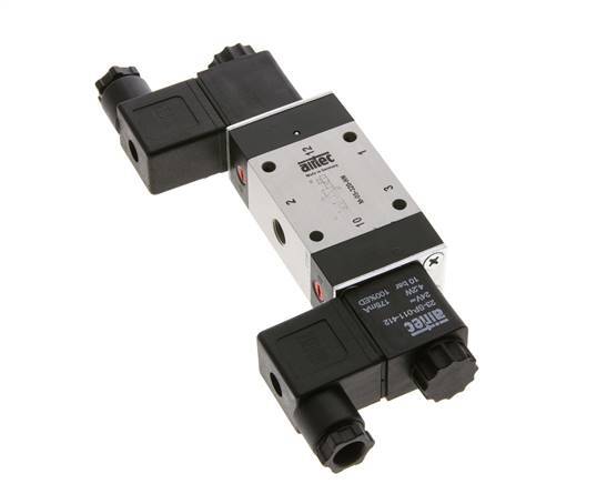 3/2 G1/8'' Bistable Solenoid Valve 12V DC 2-10bar/28-140psi Airtec
