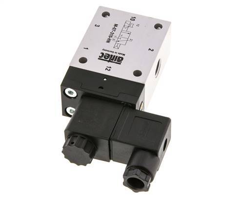 3/2 G1/4'' NC Solenoid Valve 115V AC 1.5-10bar/21.0-140psi Airtec