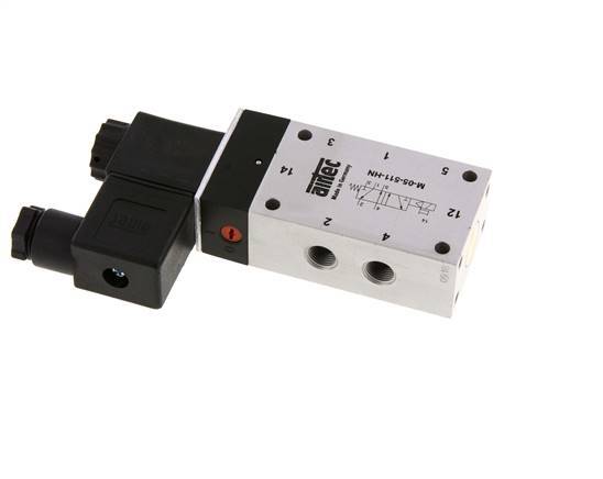 válvula solenoide 5/2 G1/8'' 24V AC 3-10bar/42-140psi Airtec