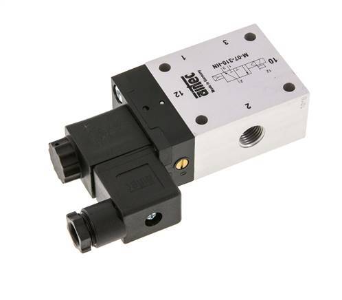 3/2 G1/4'' NO Solenoid Valve 115V AC 1.5-10bar/21.0-140psi Airtec