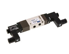 válvula solenoide central de escape 5/3 G1/8'' 12V DC 2-10bar/28-140psi YPC