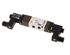 válvula solenoide central de escape 5/3 G1/8'' 12V DC 2-10bar/28-140psi YPC