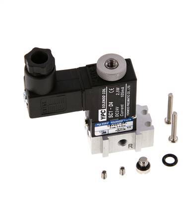 3/2 M5 NO Solenoid Valve 115V AC 0-8bar/0-112psi YPC