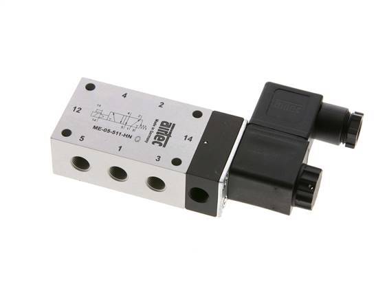 válvula solenoide 5/2 G1/8'' Piloto externo 24V DC -0.95-10bar/-13.2-140psi Airtec