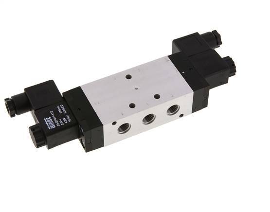 válvula solenoide central de escape 5/3 G1/4'' 24V AC 3-10bar/42-140psi Airtec