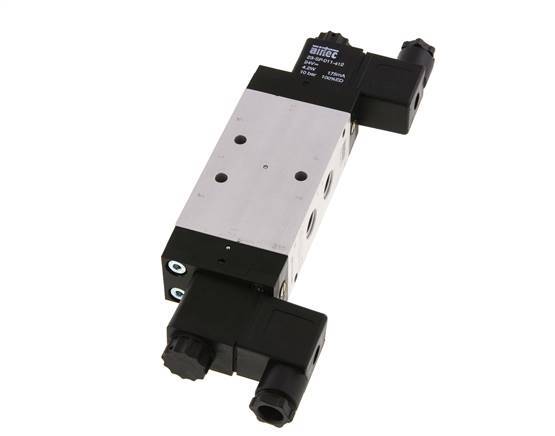 válvula solenoide central de escape 5/3 G1/4'' 24V AC 3-10bar/42-140psi Airtec