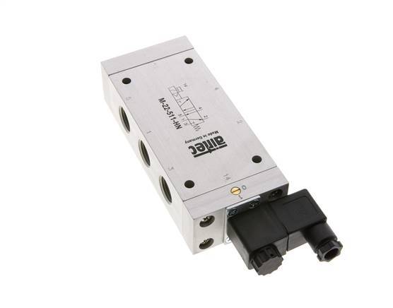 válvula solenoide 5/2 G1/2'' 24V DC 2-10bar/28-140psi Airtec