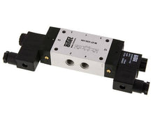 válvula solenoide de 5/3 G1/4'' de centro cerrado 24V DC 3-8bar/42-112psi Airtec