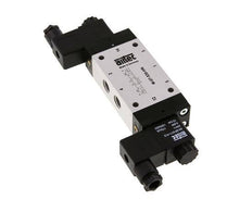 válvula solenoide de 5/3 G1/4'' de centro cerrado 24V DC 3-8bar/42-112psi Airtec