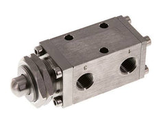 válvula de vástago universal 3/2 G1/4'' Acero inoxidable -0,95-12bar/-13,2-168psi