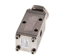 válvula de vástago universal 3/2 G1/4'' Acero inoxidable -0,95-12bar/-13,2-168psi