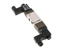 válvula solenoide de centro de presión 5/3 G1/8'' 12V DC 2-10bar/28-140psi YPC