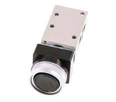 3/2 G1/8'' Válvula de botón negro 0-8bar/0-112psi YPC