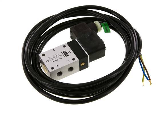 3/2 G1/8'' NC Solenoid Valve 24V DC ATEX 3-10bar/42-140psi Airtec