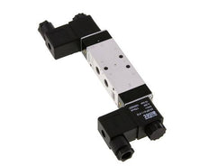 5/3 G1/8'' Válvula solenoide de centro cerrado 230V AC 3-10bar/42-140psi Airtec