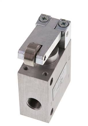 válvula universal de palanca de rodillo 3/2 G1/4'' Heavy Duty -0,95-10bar/-13,2-140psi