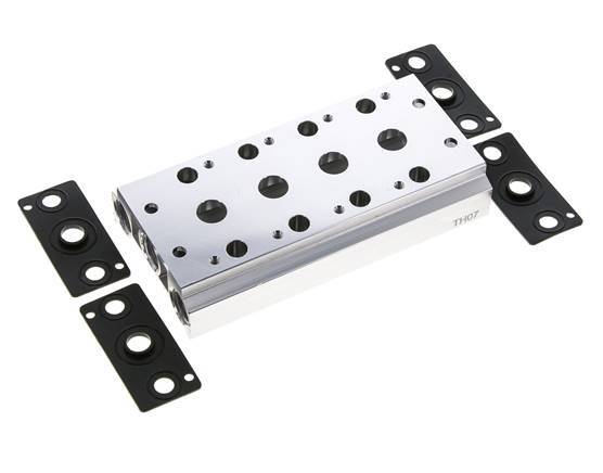 Colector 4 estaciones E.MC 5/2 5/3 vías